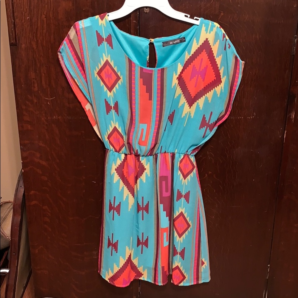 Serape Dress